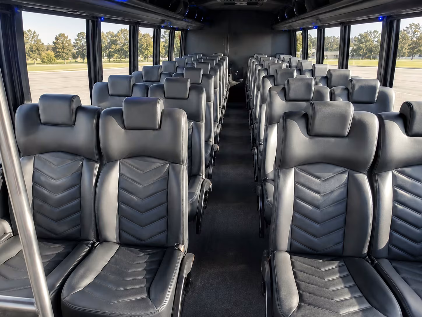 18 passenger minibus inside