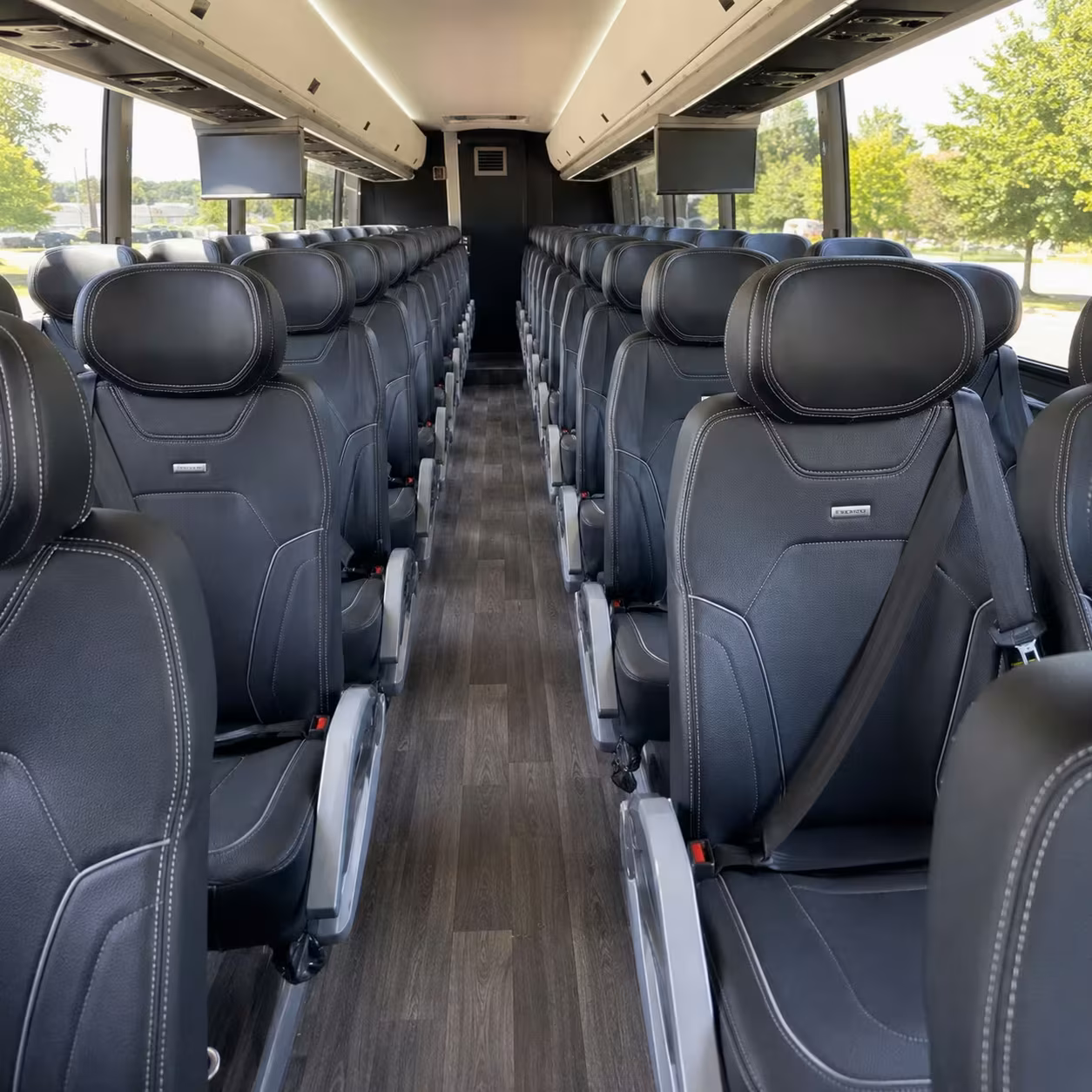 oklahoma city 56 passenger charter bus rental