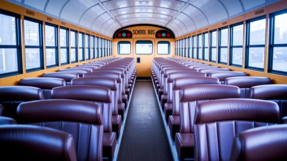 oklahoma city school bus rental inside