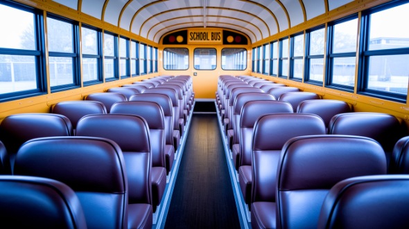 school bus rental interior oklahoma city